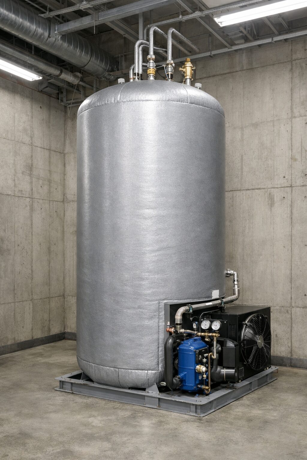 低圧式CO₂貯蔵タンク