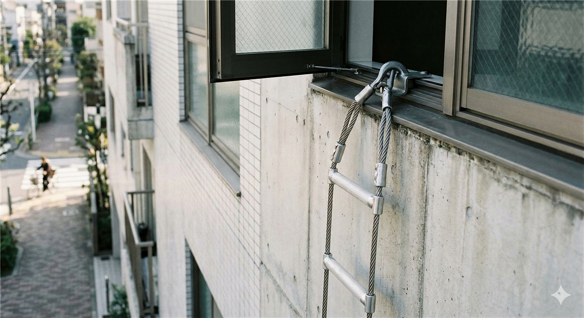 避難はしご（金属製）