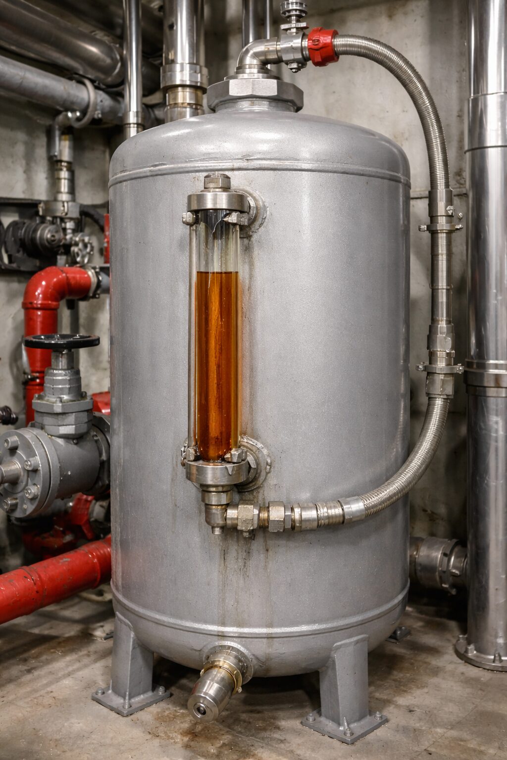 泡消火薬剤貯蔵タンク