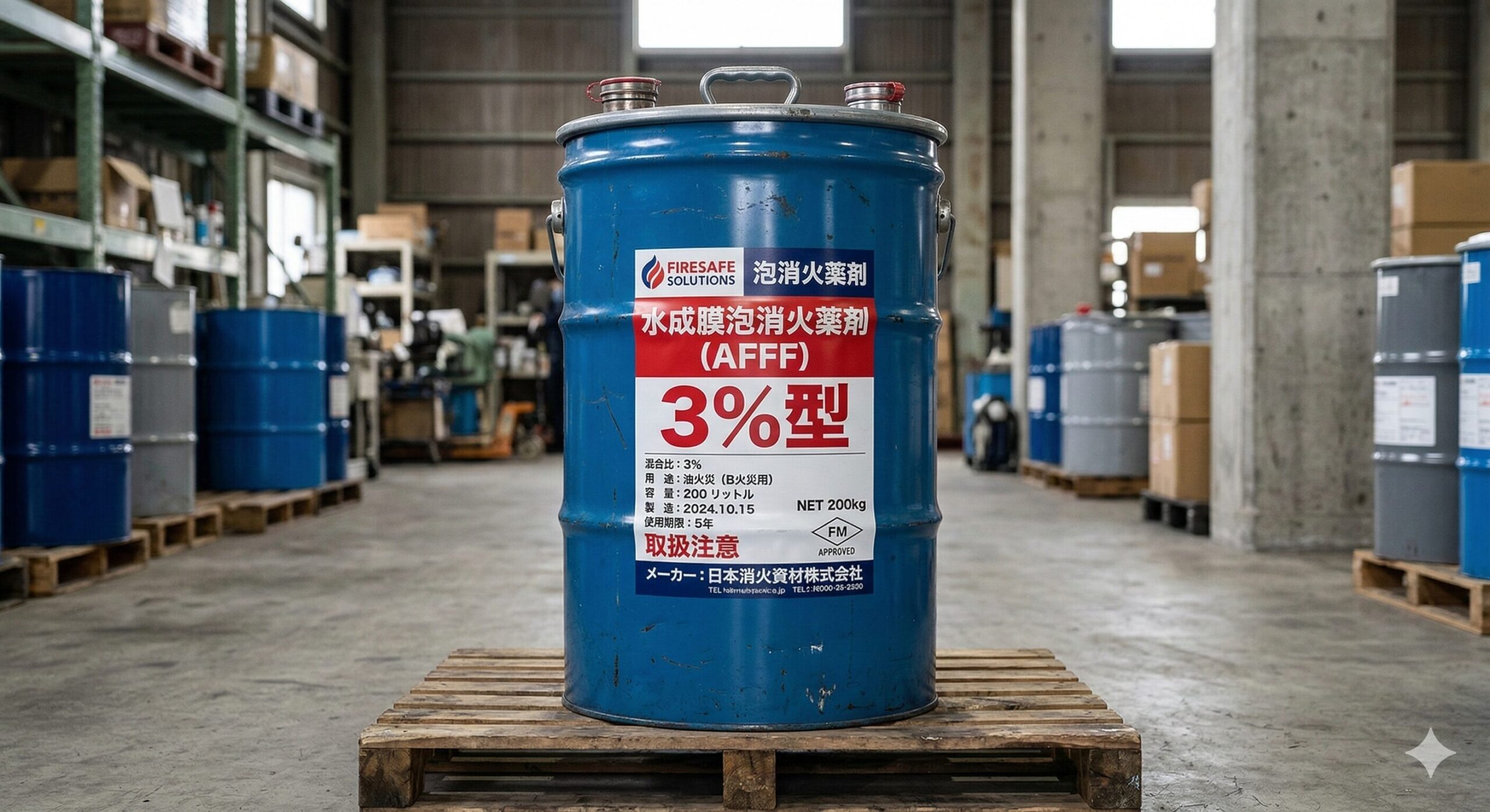 泡消火薬剤（AFFF 3%型）