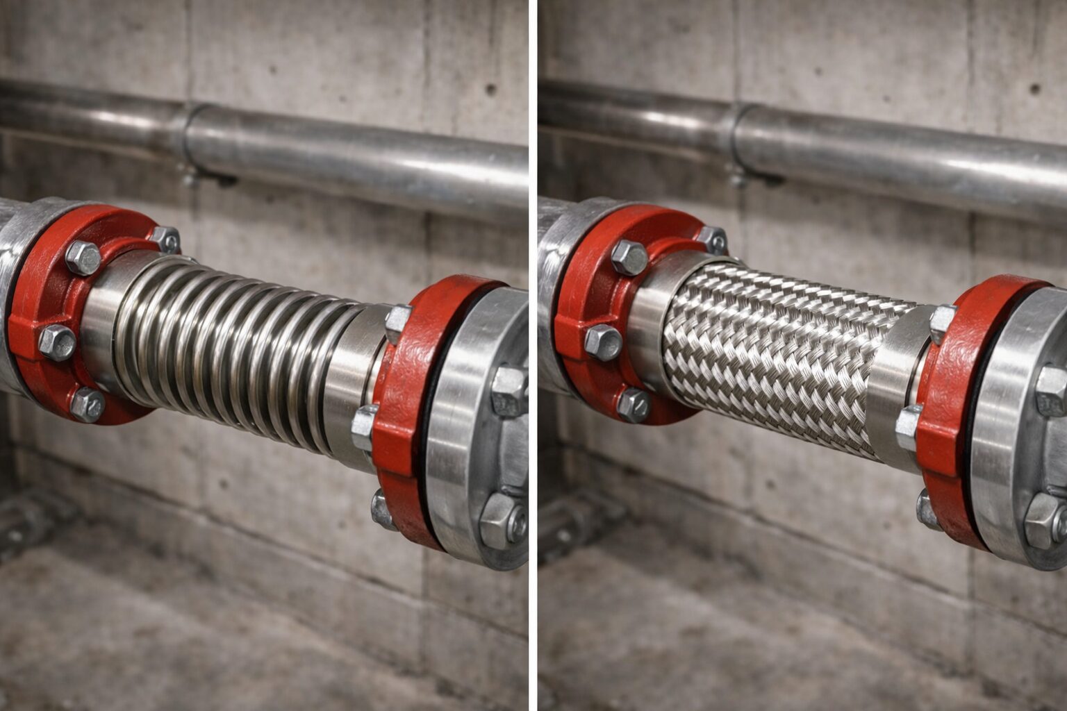 伸縮継手（ベローズ型・フレキシブル型）