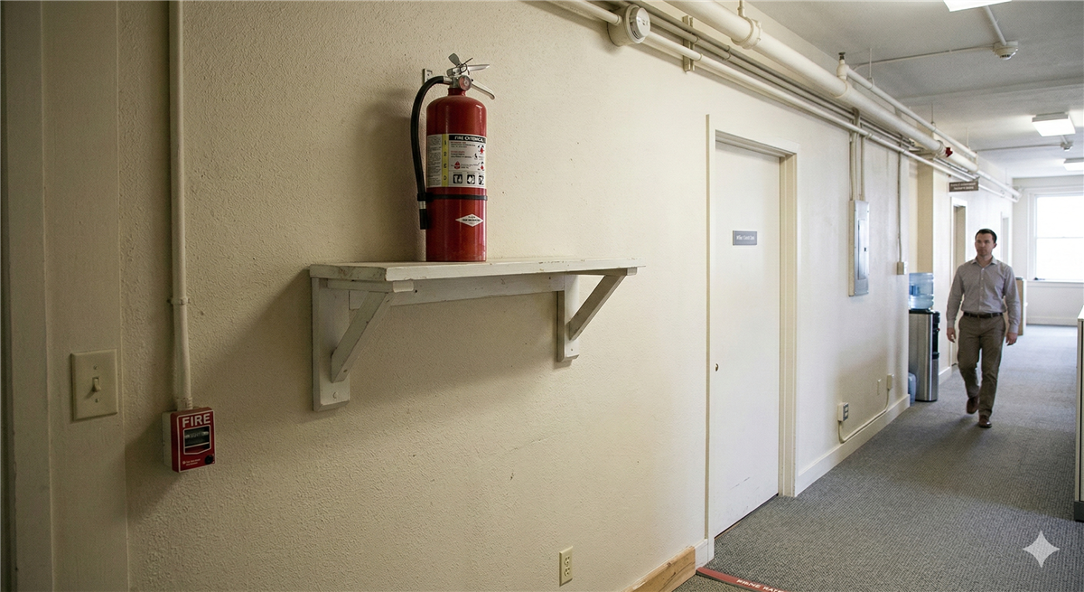 消火器の設置状況