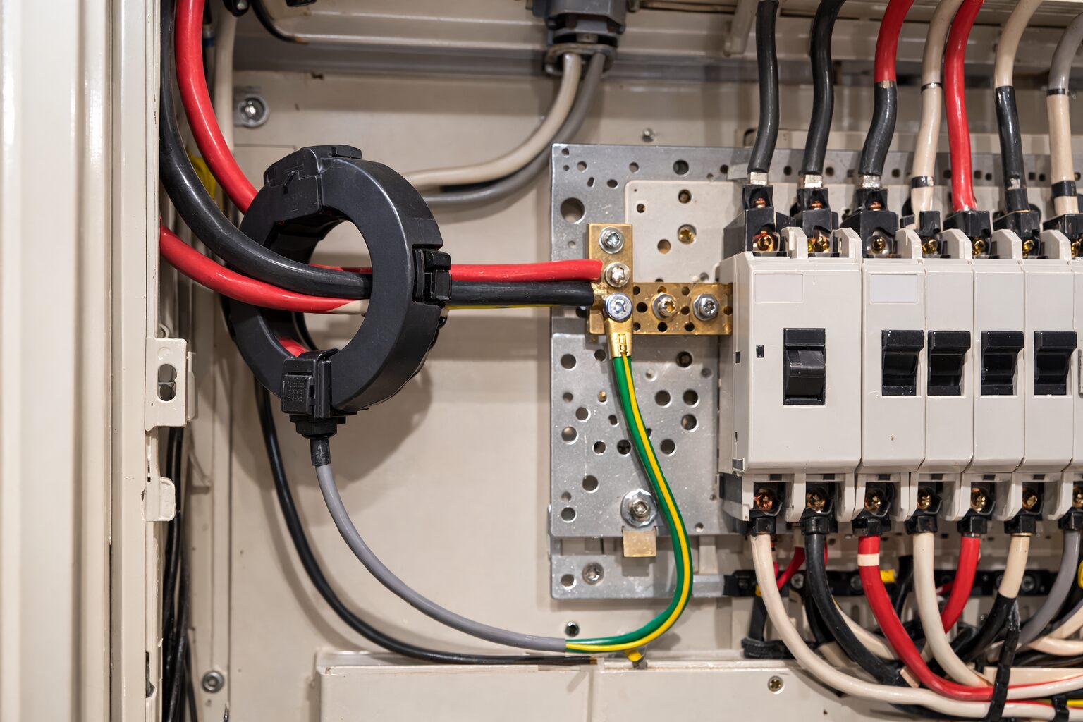 変流器の設置状況