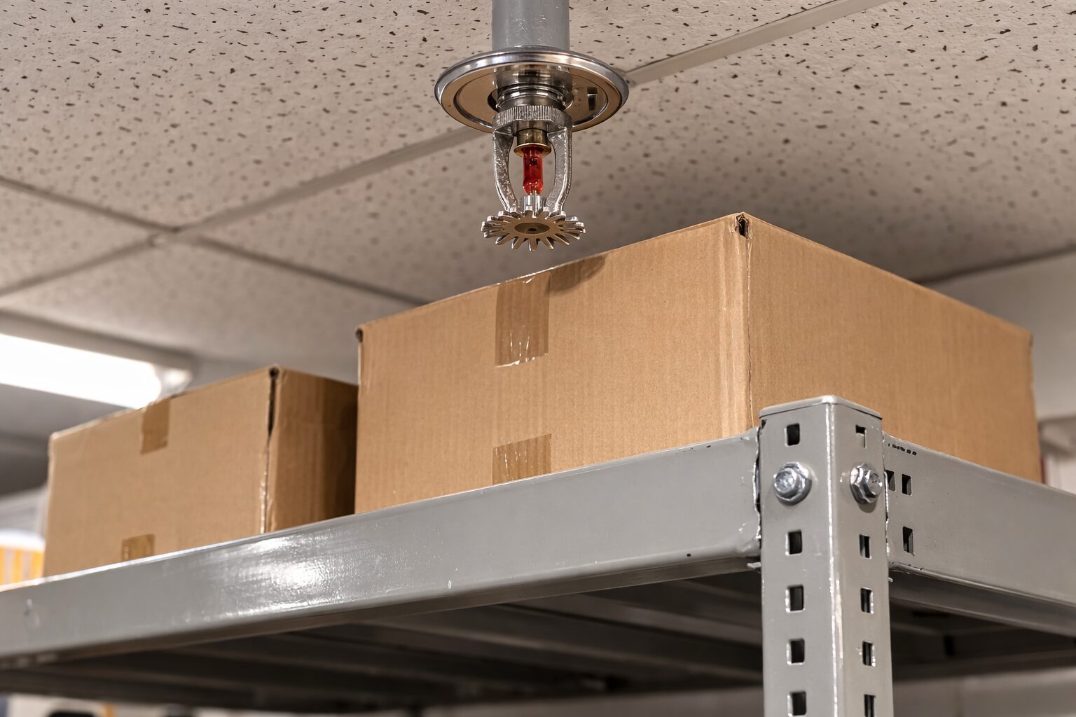 スプリンクラーヘッドの散水障害